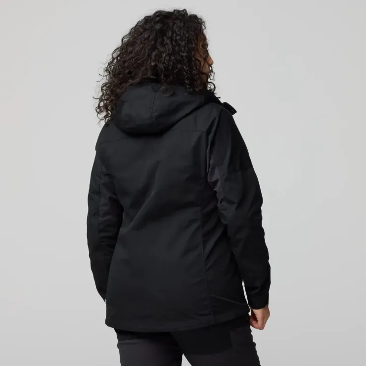 Casual Jackets-Fjallraven Womens Kaipak Jacket - Dark Navy