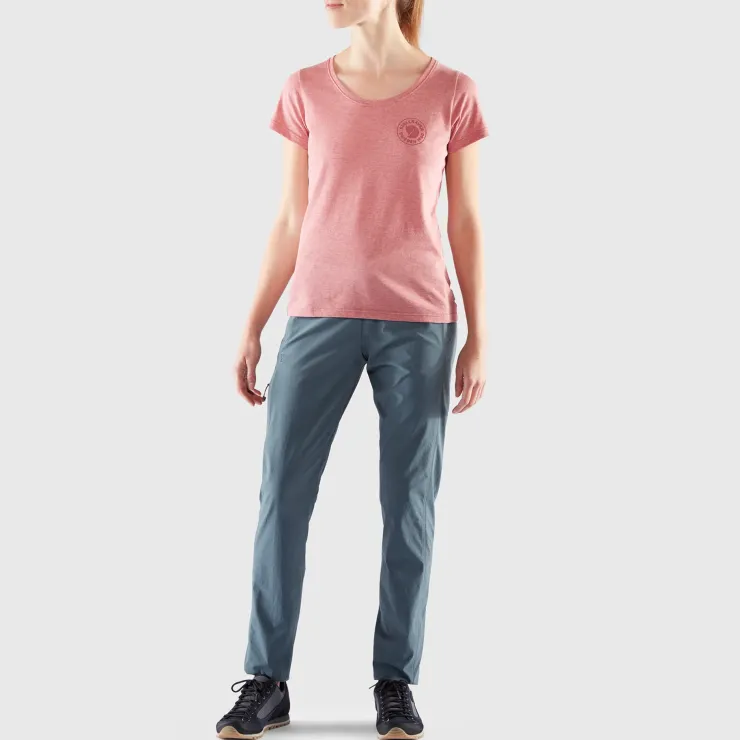 T-Shirts & Baselayers-Fjallraven Womens 1960 Logo T-shirt - Mais Yellow