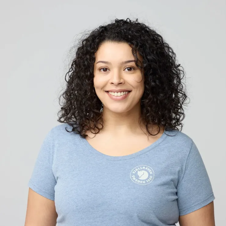 T-Shirts & Baselayers-Fjallraven Womens 1960 Logo T-shirt - Mais Yellow
