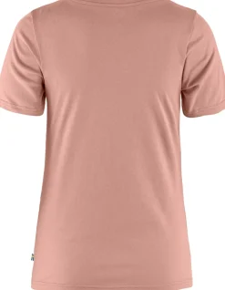 T-Shirts & Baselayers-Fjallraven Womens 1960 Logo T-shirt - Dusty Rose