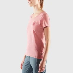 T-Shirts & Baselayers-Fjallraven Womens 1960 Logo T-shirt - Dusty Rose