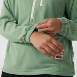 Fleece & Mid Layer-Fjallraven Womens Vardag Lite Fleece - Patina Green