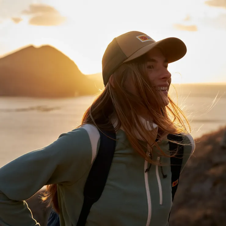 Fleece & Mid Layer-Fjallraven Womens Vardag Lite Fleece - Patina Green