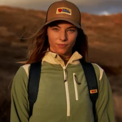 Fleece & Mid Layer-Fjallraven Womens Vardag Lite Fleece - Patina Green