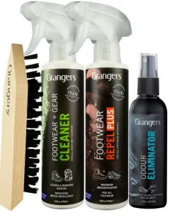 Footwear Cleaning & Proofing-Grangers Footwear Care Kit