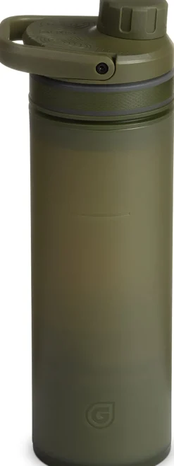 Water Purification-Grayl UltraPress Purifier Bottle - Olive Drab