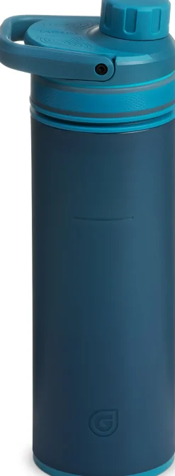 Water Purification-Grayl UltraPress Purifier Bottle - Forest Blue