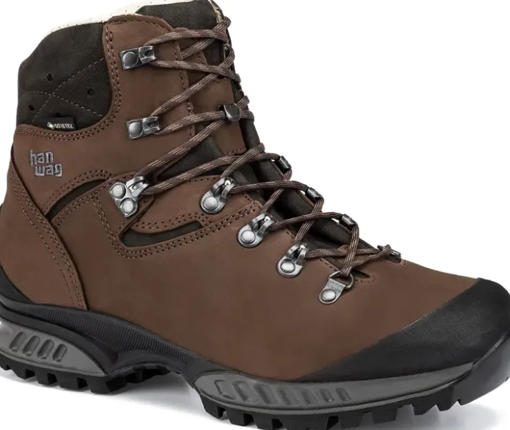 Hiking Shoes & Boots|Mid Height Boots-Hanwag Mens Tatra II Wide GTX Boots - Brown