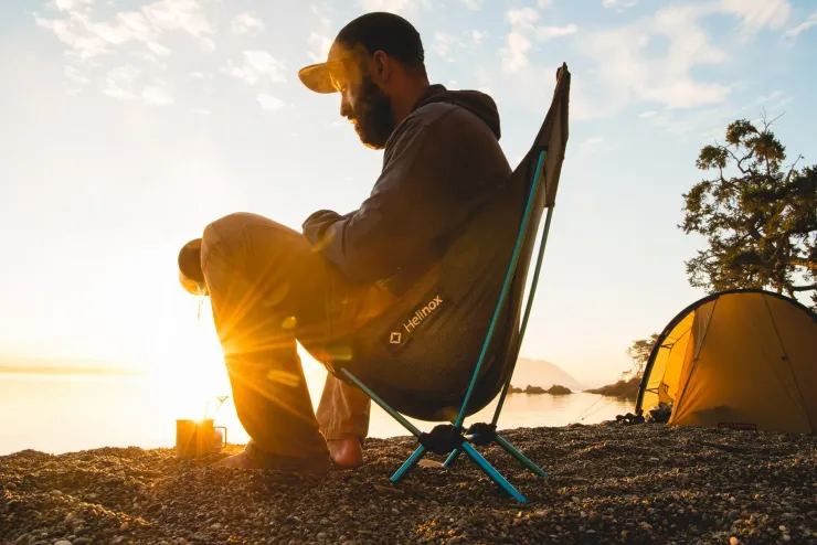 Camping Furniture-Helinox Chair Zero High Back - Black