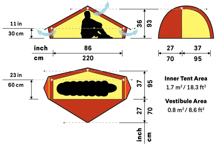 Backpacking & Lightweight Tents-Hilleberg Akto Tent - Green