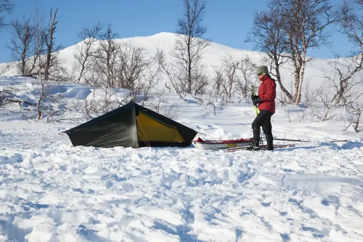 Backpacking & Lightweight Tents-Hilleberg Akto Tent - Sand