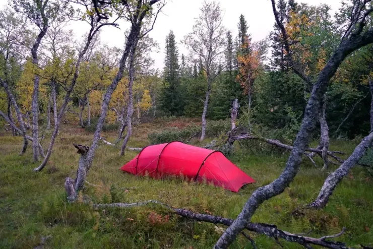 Backpacking & Lightweight Tents-Hilleberg Anjan 3 GT Tent - Green