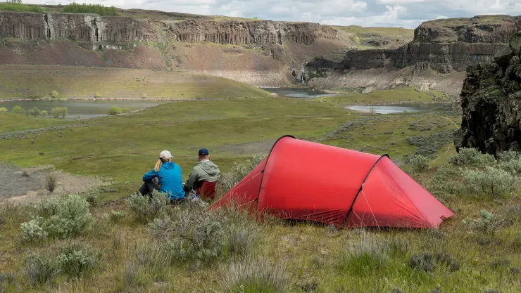 Backpacking & Lightweight Tents-Hilleberg Anjan 3 Tent - Green