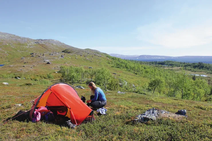 Backpacking & Lightweight Tents-Hilleberg Enan Tent - Green