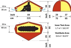 Backpacking & Lightweight Tents-Hilleberg Enan Tent - Red