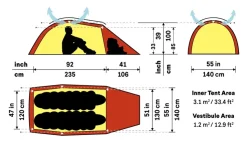 Backpacking & Lightweight Tents-Hilleberg Jannu Tent - Sand