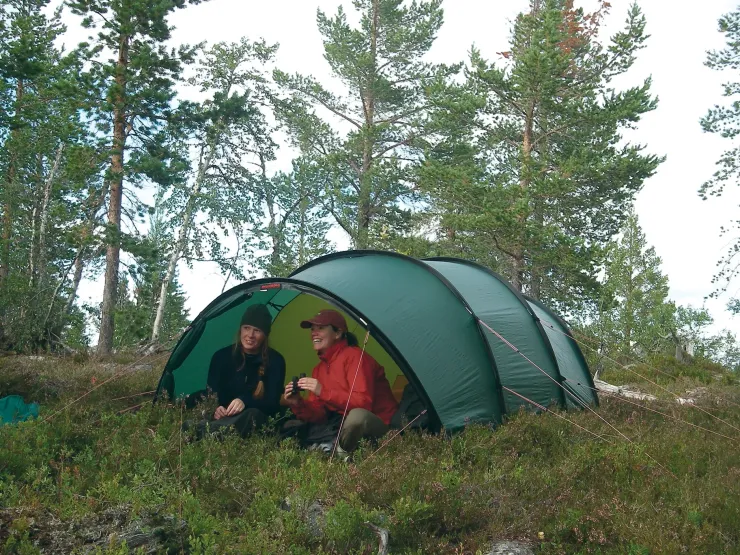 Backpacking & Lightweight Tents-Hilleberg Kaitum 3 GT Tent - Green
