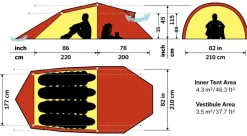 Backpacking & Lightweight Tents-Hilleberg Nallo 4 GT Tent - Sand