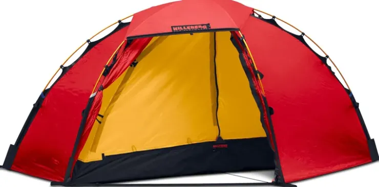 Backpacking & Lightweight Tents-Hilleberg Soulo Tent - Red