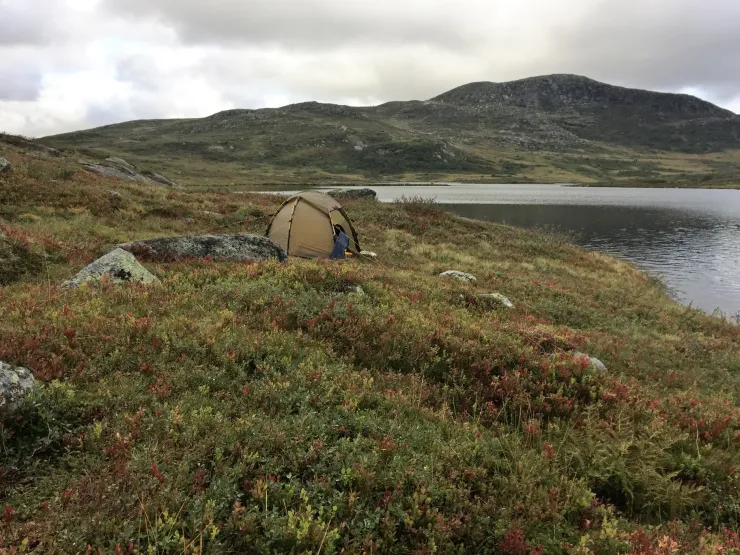 Backpacking & Lightweight Tents-Hilleberg Soulo Tent - Sand