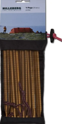 Tent Pegs-Hilleberg Y-Pegs - 10 Pack