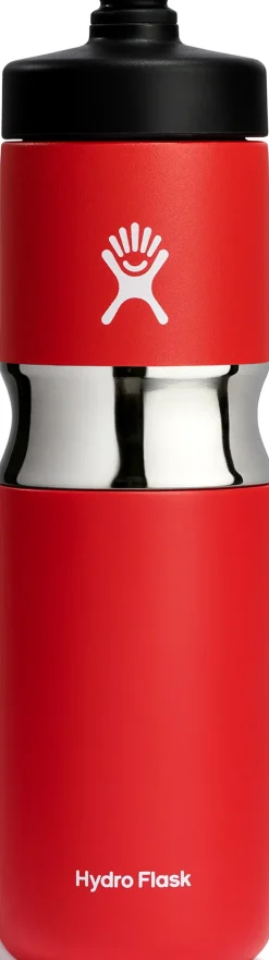 Water Bottles-Hydro Flask 20oz Wide Mouth Insulated Sport Bottle - Goji