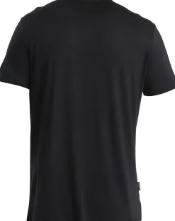 T-Shirts & Baselayers-Icebreaker Mens Merino 125 Cool-Lite Sphere III SS Tee - Black