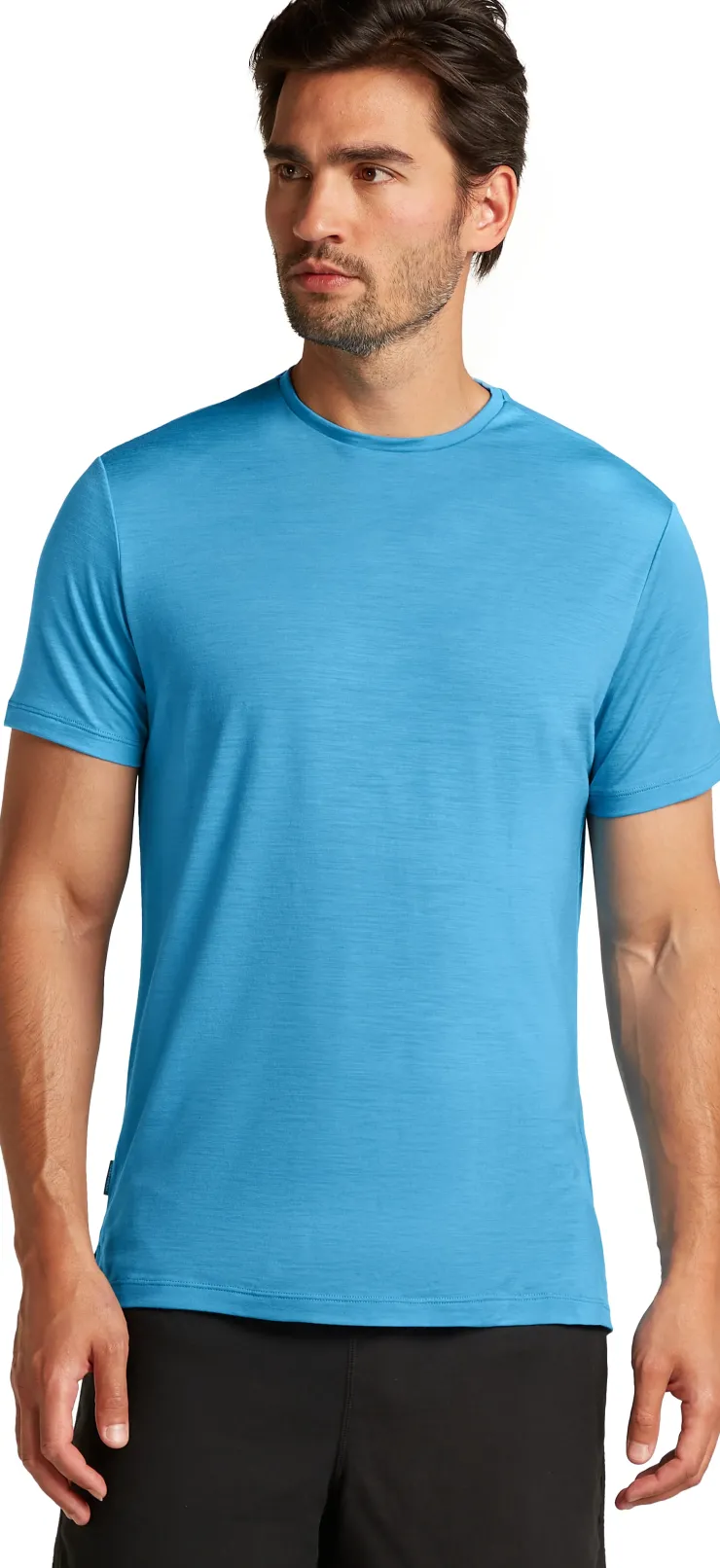 T-Shirts & Baselayers-Icebreaker Mens Merino 125 Cool-Lite Sphere III SS Tee - Arctic