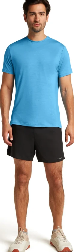 T-Shirts & Baselayers-Icebreaker Mens Merino 125 Cool-Lite Sphere III SS Tee - Arctic