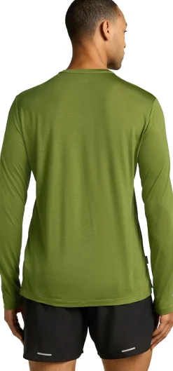 T-Shirts & Baselayers-Icebreaker Mens Merino 125 Cool-Lite Sphere III LS Tee - Spagnum