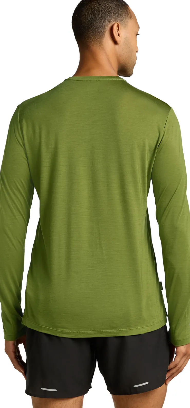 T-Shirts & Baselayers-Icebreaker Mens Merino 125 Cool-Lite Sphere III LS Tee - Spagnum