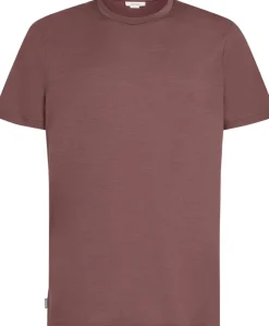 T-Shirts & Baselayers-Icebreaker Mens Merino 150 Tech Lite III SS Tee - Carob