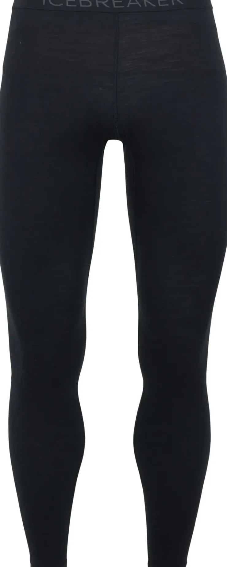 Trousers & Leg Wear-Icebreaker Mens 200 Oasis Leggings - Black