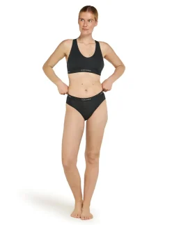 Underwear-Icebreaker Womens 125 Cool-Lite Sprite Hipster - Black