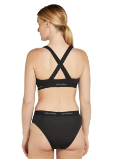Underwear-Icebreaker Womens 125 Cool-Lite Sprite Hipster - Black