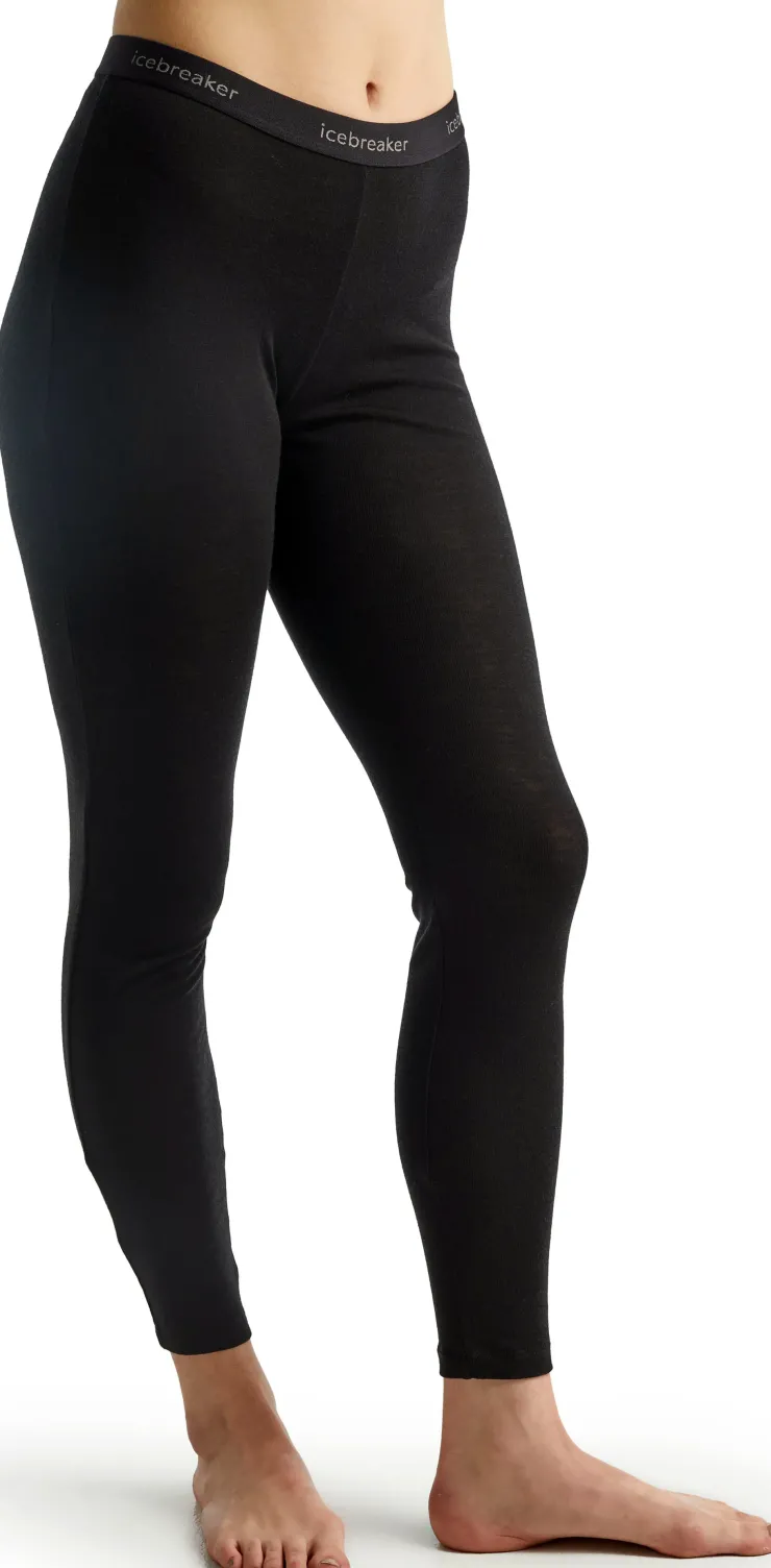 Trousers & Leggings-Icebreaker Womens 175 Everyday Leggings - Black