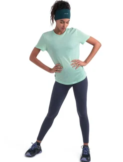 T-Shirts & Baselayers-Icebreaker Womens Merino 125 Cool-Lite Sphere III SS Scoop Tee - Glass