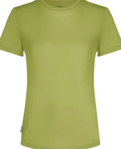 T-Shirts & Baselayers-Icebreaker Womens Merino 125 Cool-Lite Sphere III SS Tee - Olive