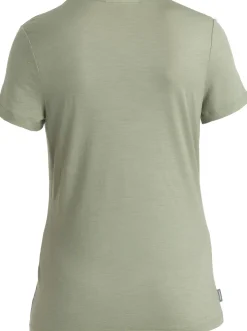 T-Shirts & Baselayers-Icebreaker Womens Merino 150 Tech Lite III SS Tee - Lichen