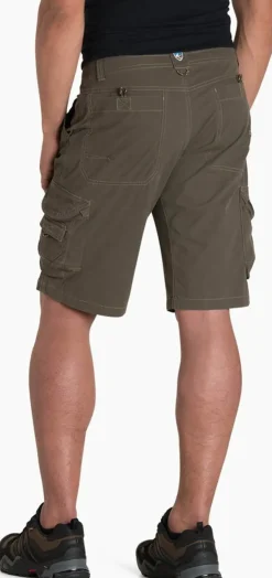 Shorts-Kuhl Mens Ambush Cargo Shorts - Gun Metal