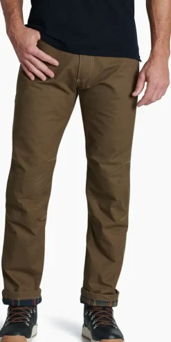 Trousers & Leg Wear-Kuhl Mens Hot Rydr Pant - Regular Leg - Dark Khaki