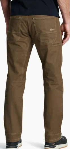 Trousers & Leg Wear-Kuhl Mens Hot Rydr Pant - Short Leg - Dark Khaki