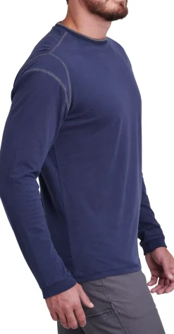 Fleece & Mid Layer-Kuhl Mens Kommando Crew - Mutiny Blue