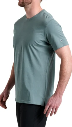 T-Shirts & Baselayers-Kuhl Mens Superair T - Blue Alloy