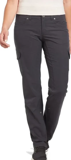 Trousers & Leggings-Kuhl Womens FreeFlex Roll Up Pants - Koal