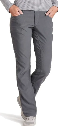 Trousers & Leggings-Kuhl Womens Trekr Pant - Short Leg - Charcoal