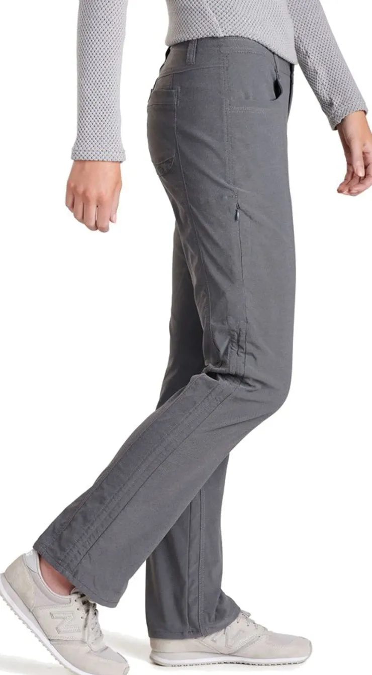 Trousers & Leggings-Kuhl Womens Trekr Pant - Short Leg - Charcoal