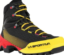 Hiking Shoes & Boots|Mountain Boots-La Sportiva Mens Aequilibrium ST GTX Boots - Black-Yellow