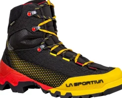 Hiking Shoes & Boots|Mountain Boots-La Sportiva Mens Aequilibrium ST GTX Boots - Black-Yellow