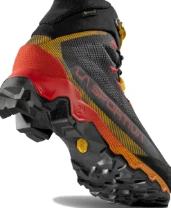 Hiking Shoes & Boots|Hiking Boots-La Sportiva Mens Aequilibrium Hike GTX Boots - Carbon-Yellow